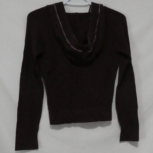 JACOB JR | xl - extra large | Dark Casual V-Neck Hoodie - Picture 3 of 15